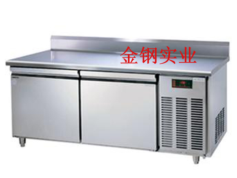 雙門靠背平台雪櫃