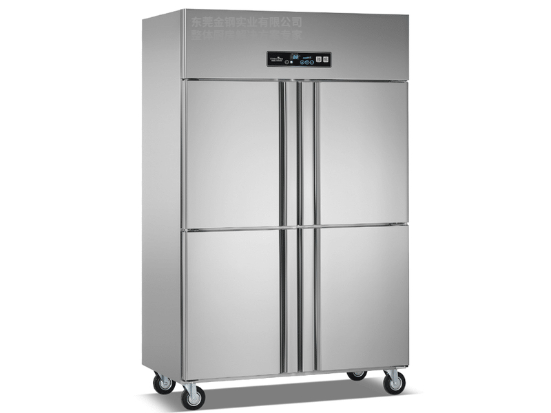 立式四門單機雙溫冷凍冷藏櫃係列