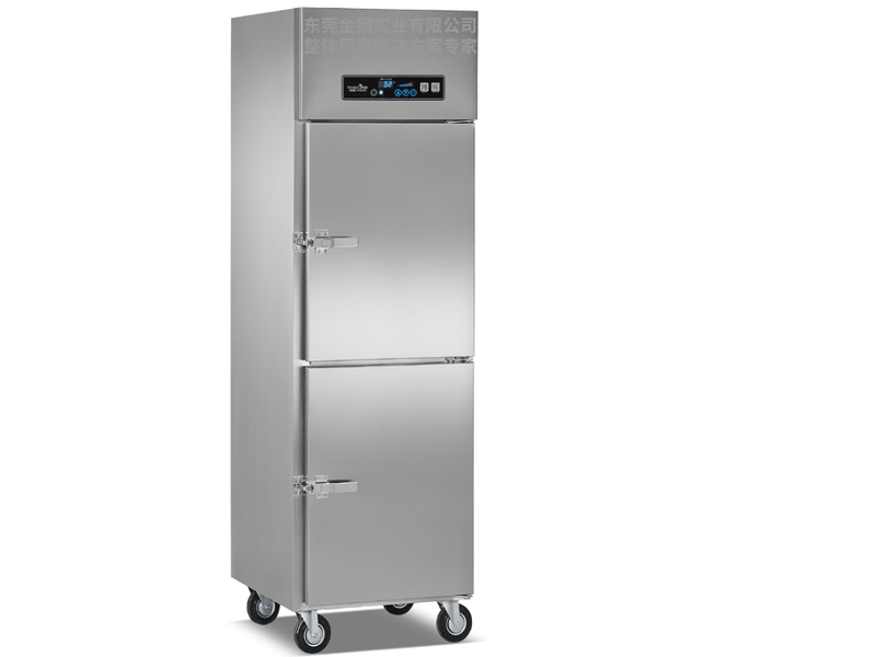 立式明管雙門單機雙溫冷凍冷藏櫃係列