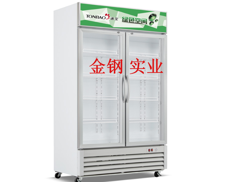 立式直冷展示櫃係列(雙門）