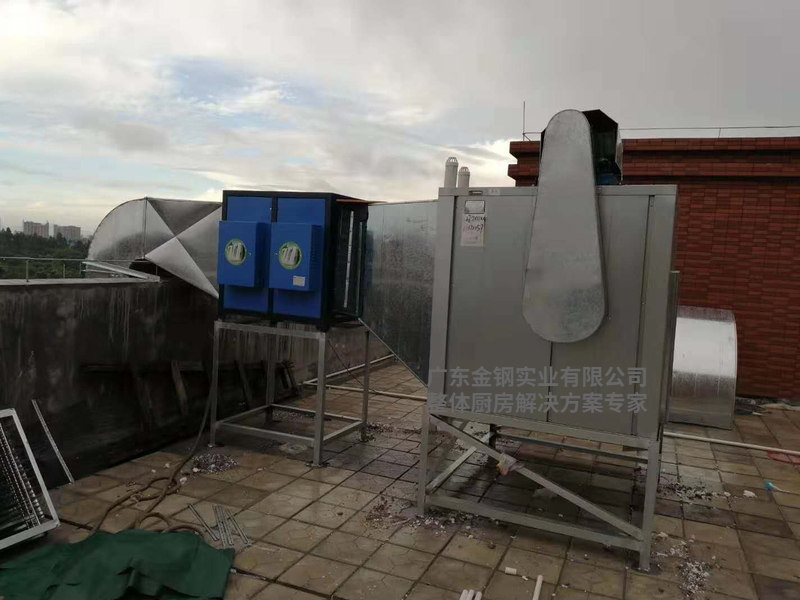 抽風櫃連淨化器