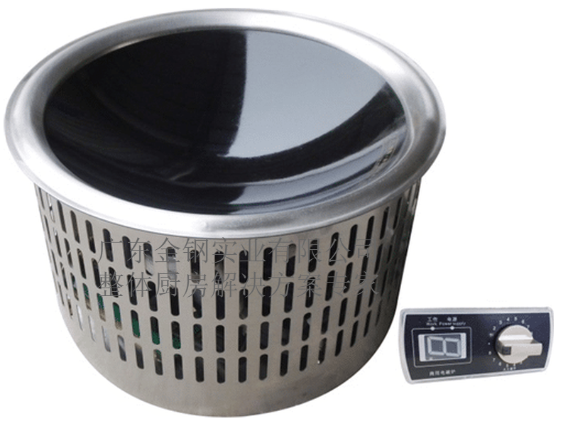 電磁嵌入式凹麵爐