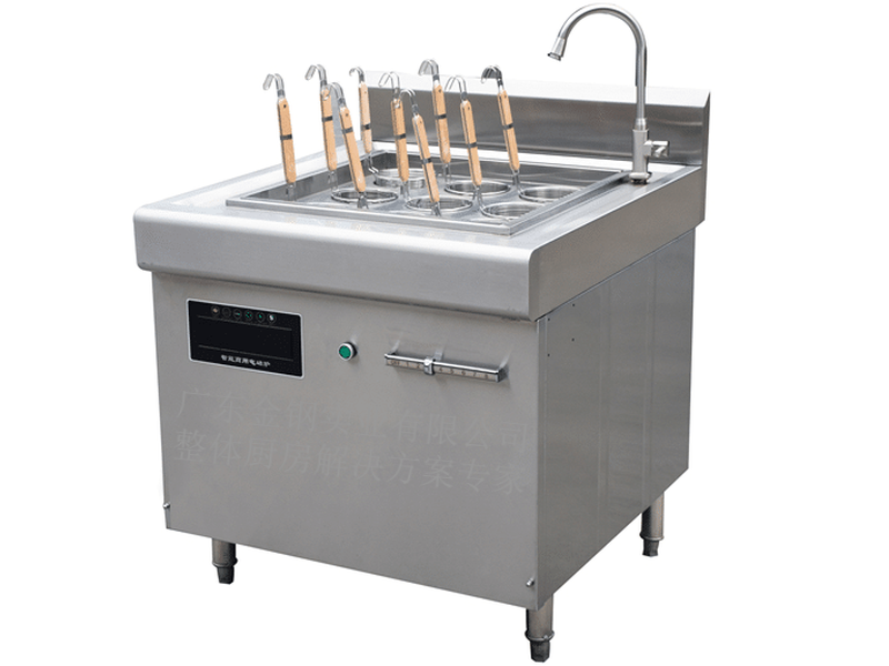 電磁手動式九頭煮麵爐