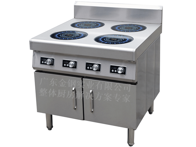 電磁櫃式四眼煲仔爐