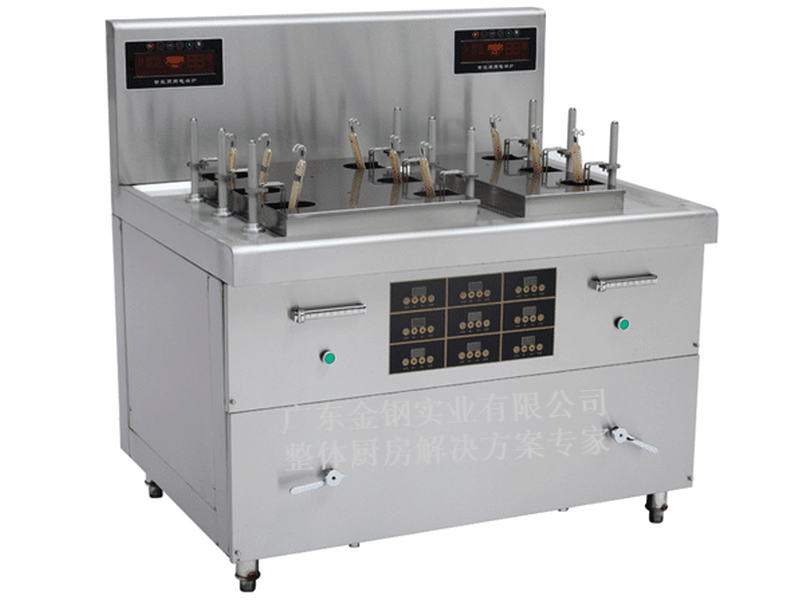 電磁自動式九頭煮麵爐