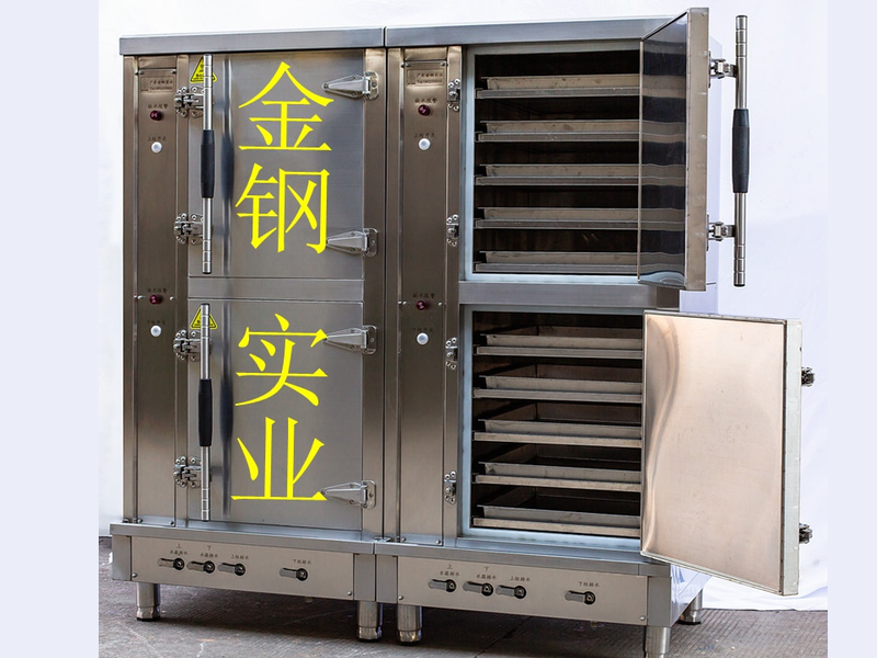 一體雙門雙控蒸汽櫃（電/燃氣）