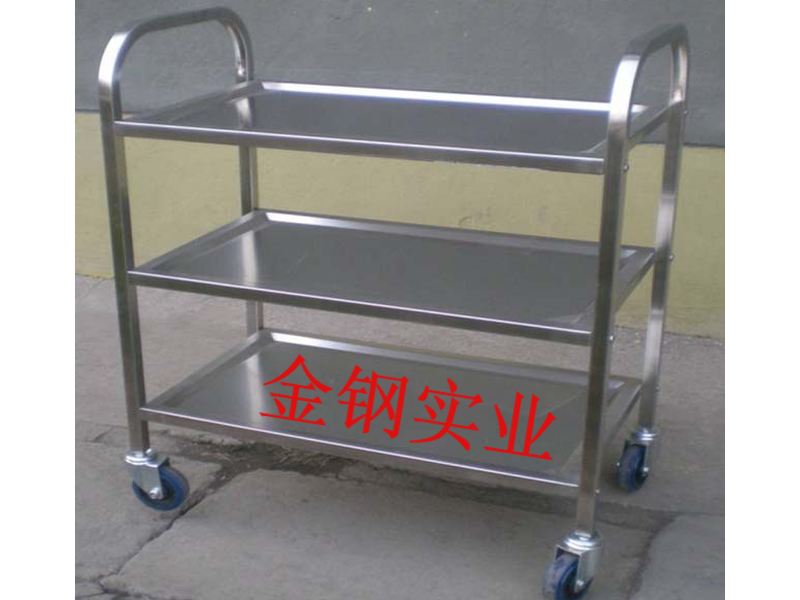 不鏽鋼三層推車A